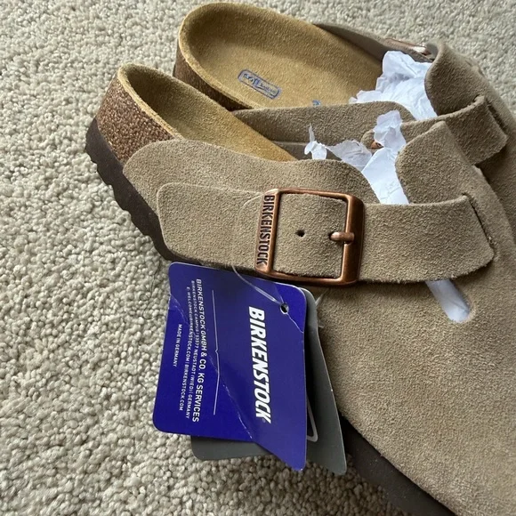 Birkenstock Boston Clog size 39regular soft footbed NEW Retail $169 L8 M6 - Picture 3 of 4